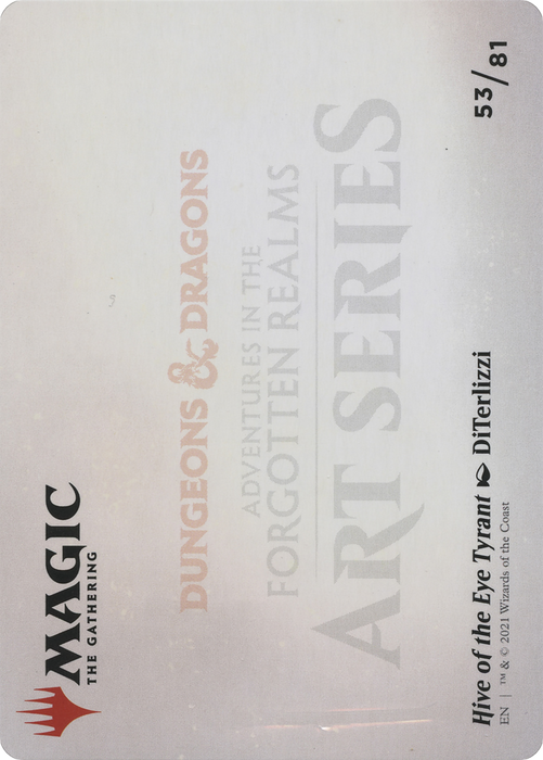 Hive of the Eye Tyrant // Hive of the Eye Tyrant (AAFR-053) - common (Borderless)