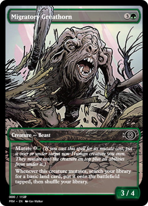 Migratory Greathorn (PRM-80981) - common - Foil