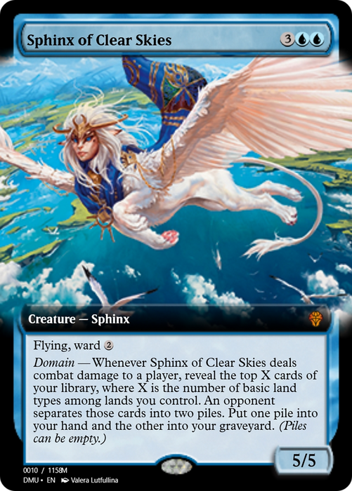 Sphinx of Clear Skies (PRM-103400) - mythic - Foil
