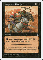 Desperate Charge (PTK-074) - uncommon