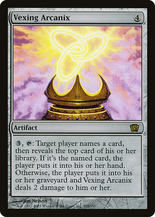 Vexing Arcanix (8ED-319★) - rare - Foil