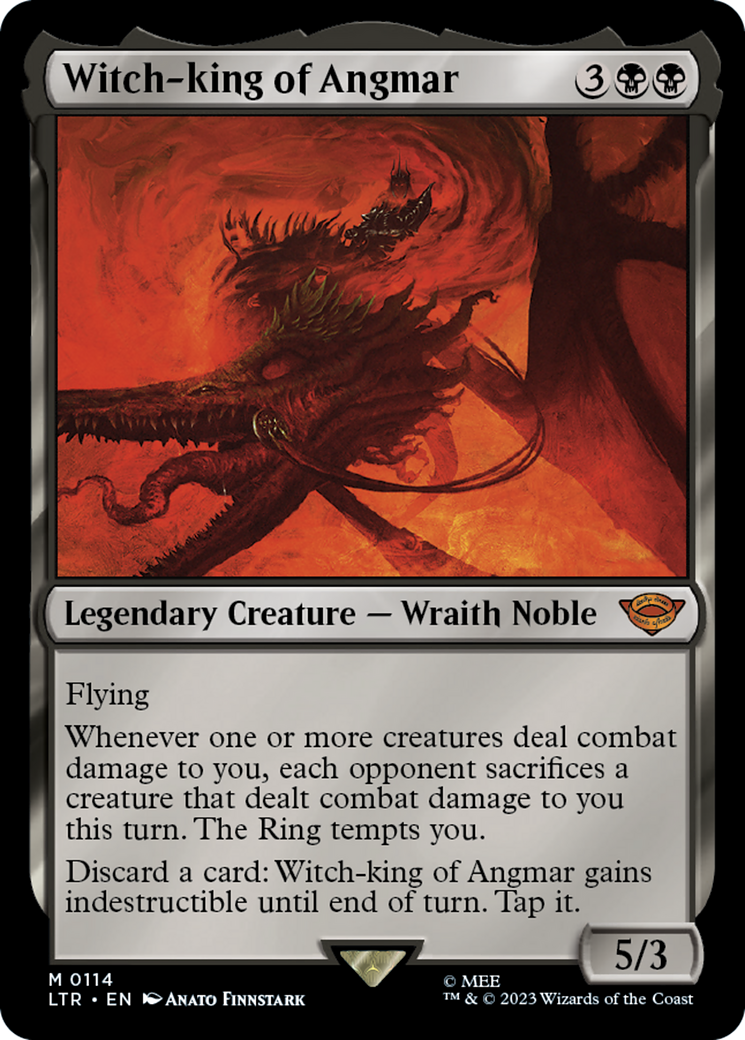 Witch-king of Angmar (LTR-114) - mythic - Foil