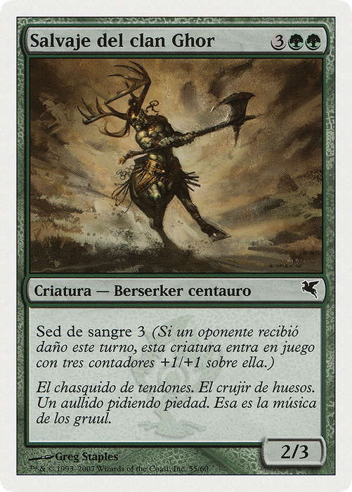 Ghor-Clan Savage (PSAL-I55) - common