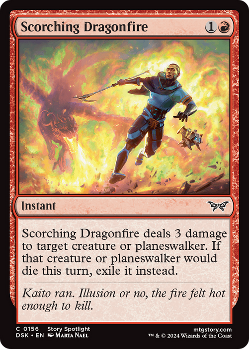 Scorching Dragonfire (DSK-156) - common