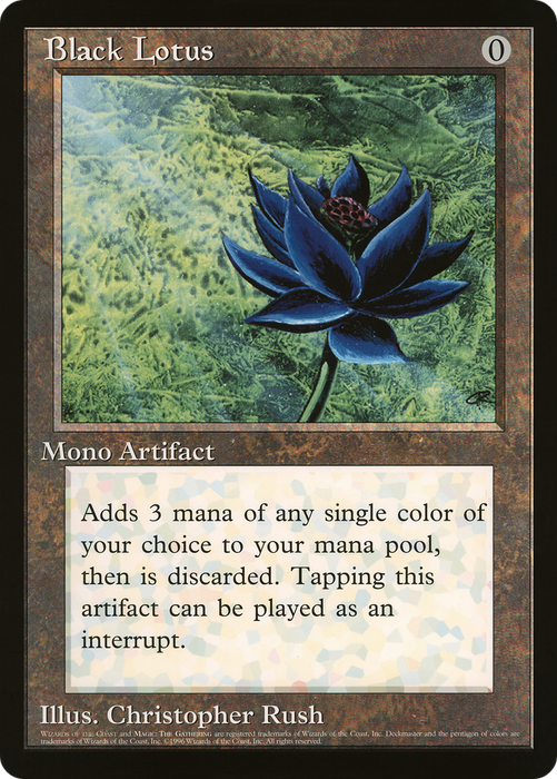 Black Lotus (O90P-002) - rare