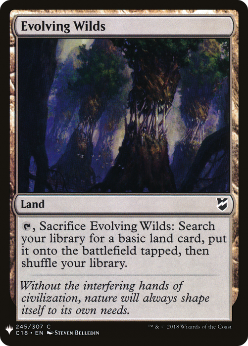 Evolving Wilds (LIST-C18-245) - common