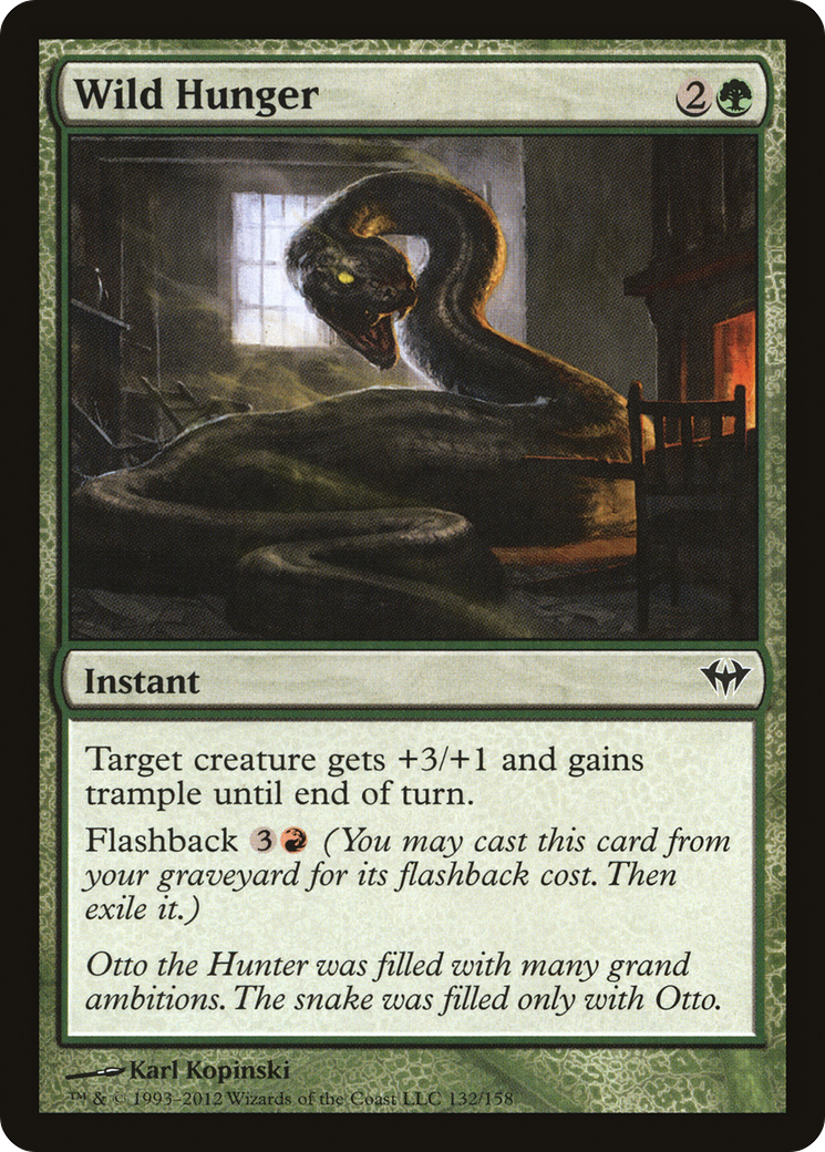 Wild Hunger (DKA-132) - common - Foil