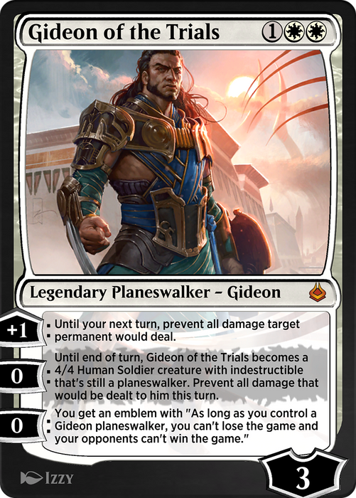 Gideon of the Trials (AKR-019) - mythic