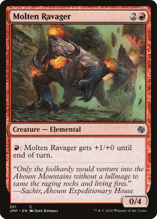 Molten Ravager (JMP-351) - common
