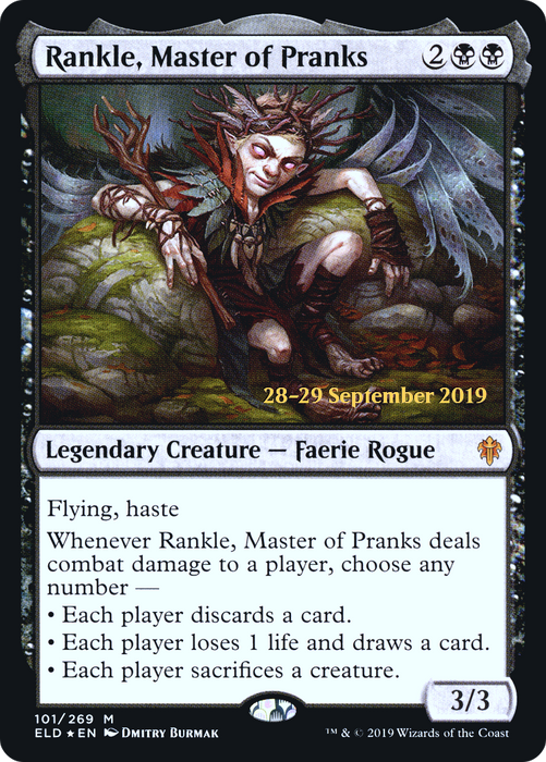 Rankle, Master of Pranks (PRE-101S) - mythic - Foil