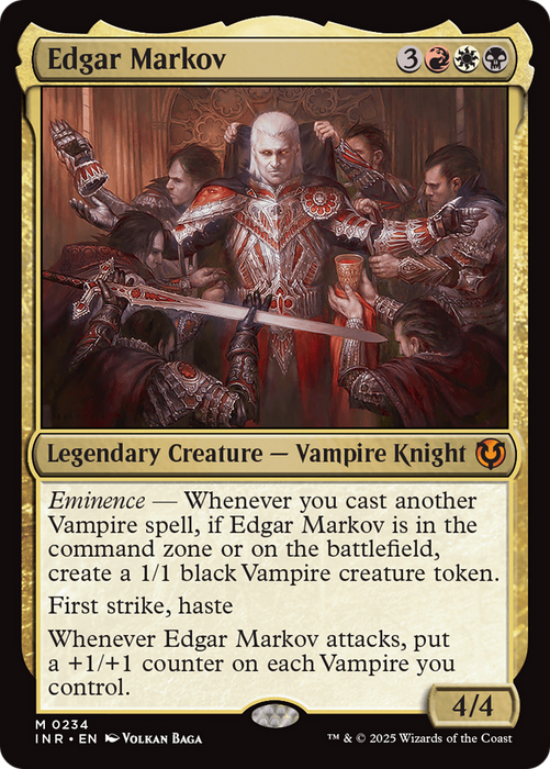 Edgar Markov (INR-234) - mythic - Foil