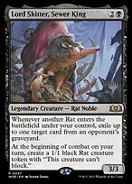 Lord Skitter, Sewer King (PPWOE-97P) - rare