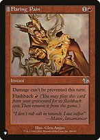 Flaring Pain (LIST-JUD-89) - common: (tombstone)