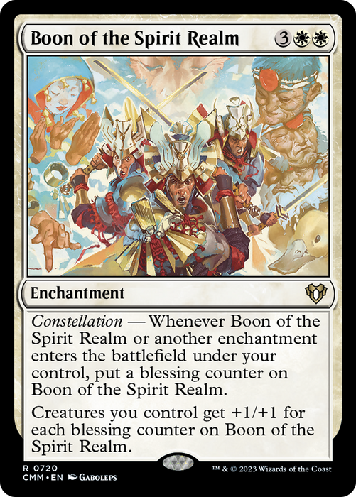 Boon of the Spirit Realm (CMM-720) - rare