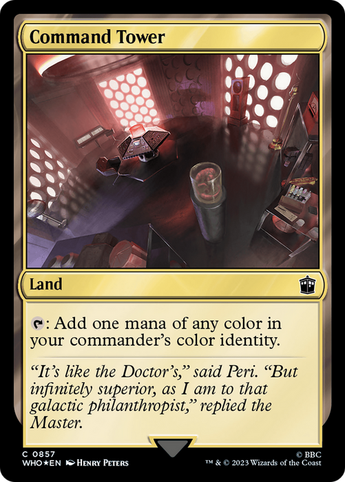 Command Tower (WHO-857) - common - Foil