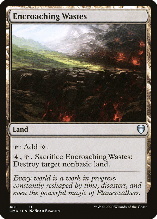 Encroaching Wastes (CMR-481) - uncommon