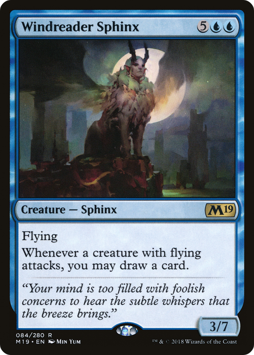 Windreader Sphinx (M19-084) - rare - Foil