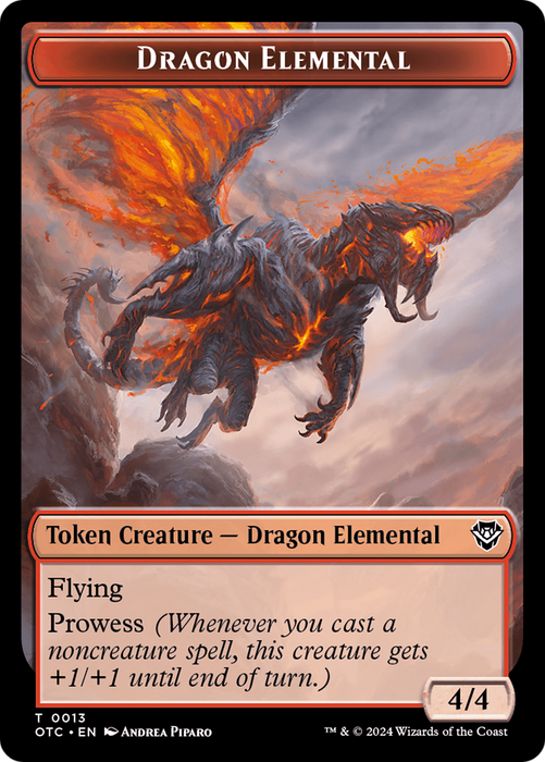 Dragon Elemental (TOTC-013) - common - Foil