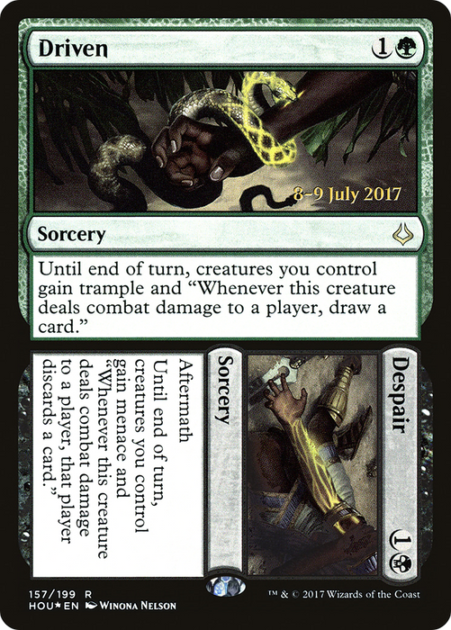 Driven // Despair (PRE-157S) - rare - Foil