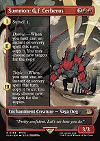 Summon: G.F. Cerberus (Borderless) (FIN-368) - rare - Foil