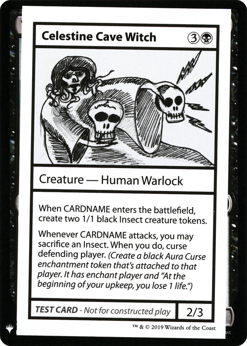 Celestine Cave Witch (CMB1-037) - rare