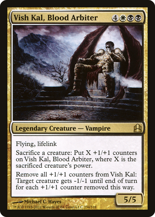 Vish Kal, Blood Arbiter (CMD-234) - rare