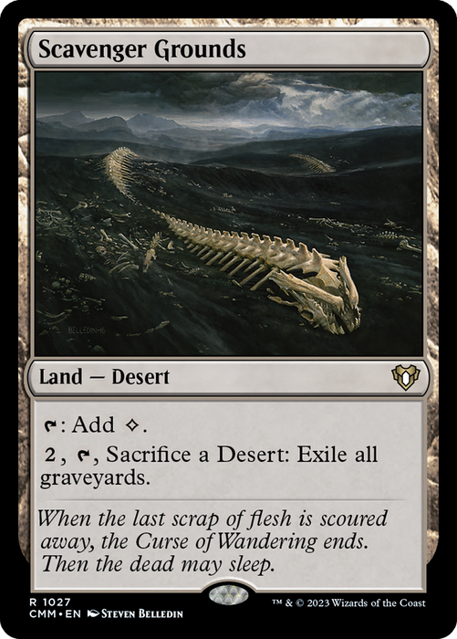 Scavenger Grounds (CMM-1027) - rare