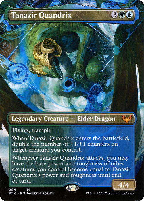 Tanazir Quandrix (STX-284) - mythic (Borderless)