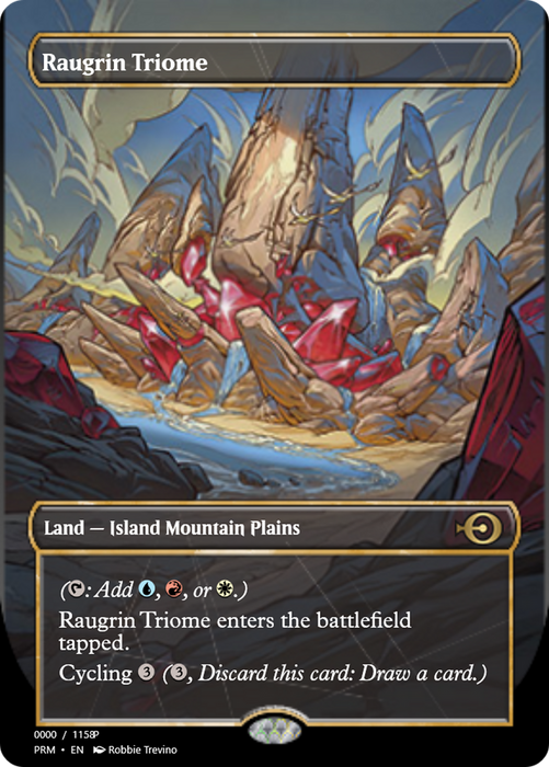 Raugrin Triome (PRM-80943) - rare - Foil