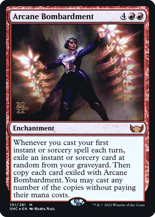Arcane Bombardment (PRE-101S) - mythic - Foil