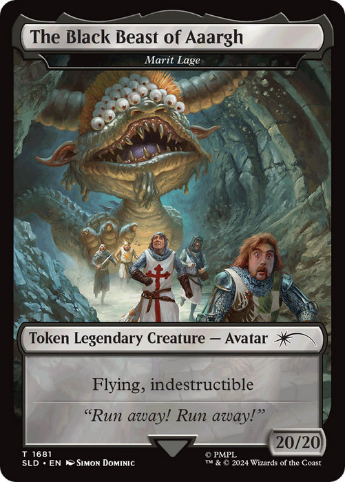 Marit Lage (SLD-1681) - common / The Black Beast of Aaargh - Foil