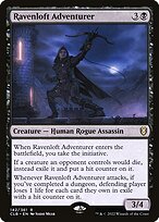 Ravenloft Adventurer (CLB-142) - rare