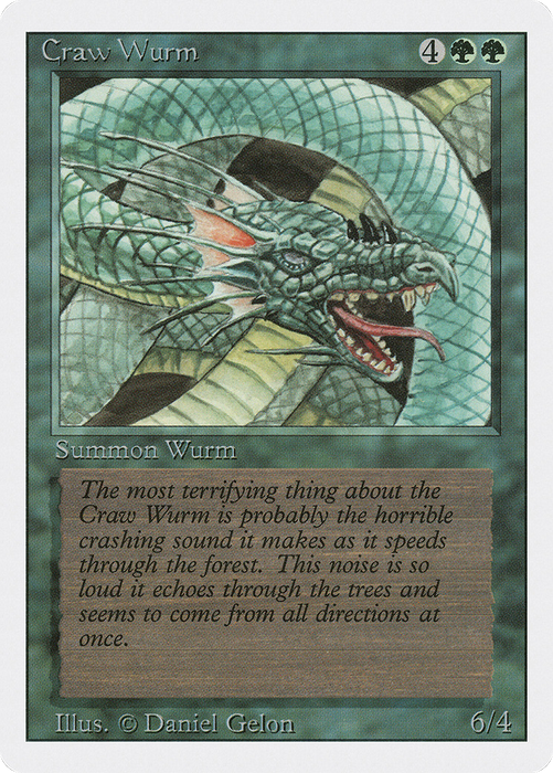 Craw Wurm (3ED-190) - common
