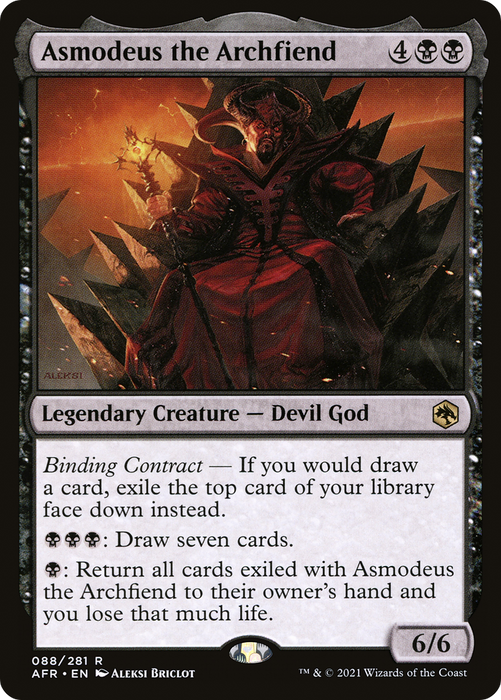 Asmodeus the Archfiend (AFR-088) - rare