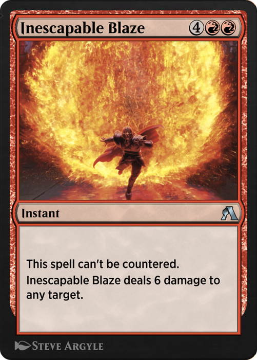 Inescapable Blaze (ANB-076) - uncommon