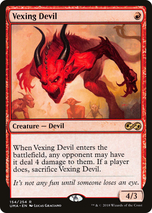 Vexing Devil (UMA-154) - rare - Foil