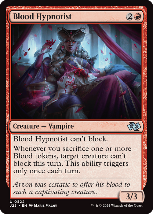 Blood Hypnotist (J25-522) - uncommon