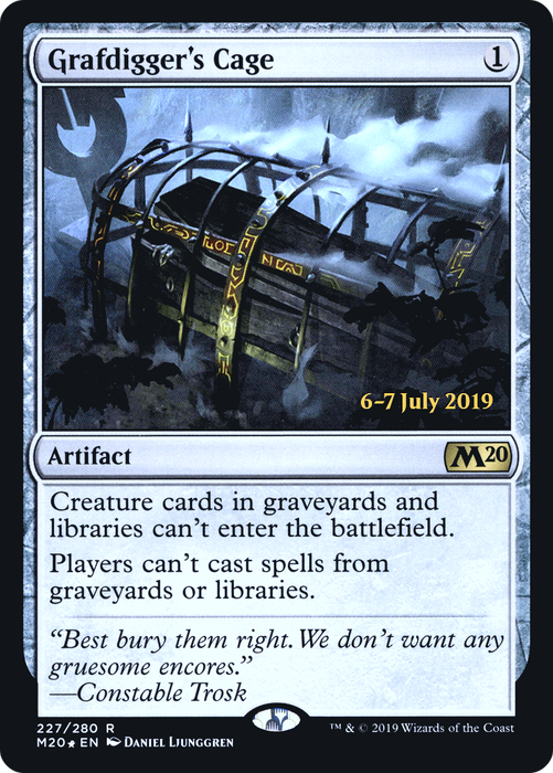 Grafdigger's Cage (PRE-227S) - rare - Foil