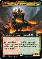 Hajar, Loyal Bodyguard (BRO-354) - rare: (Extended Art)