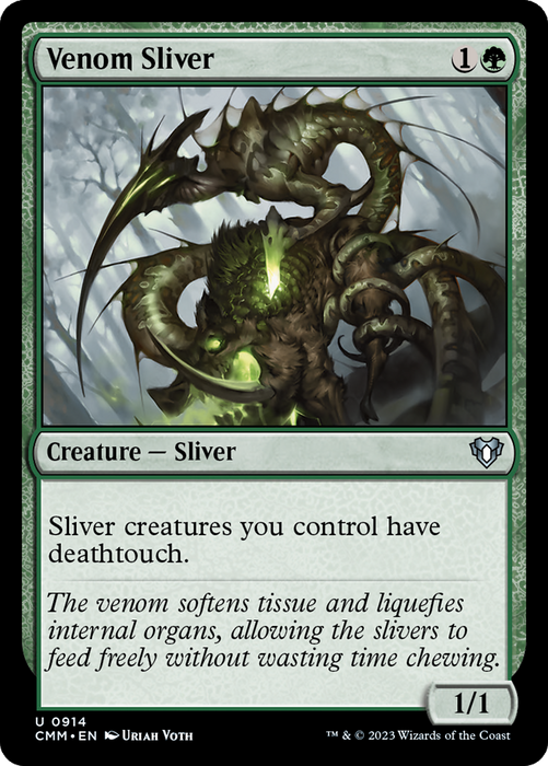 Venom Sliver (CMM-914) - uncommon