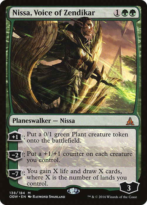 Nissa, Voice of Zendikar (OGW-138) - mythic - Foil