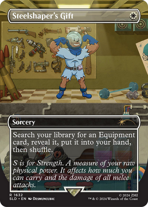 Steelshaper's Gift (SLD-1632) - rare (Borderless)