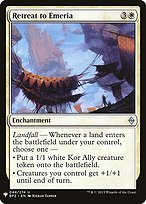 Retreat to Emeria (LIST-BFZ-44) - uncommon