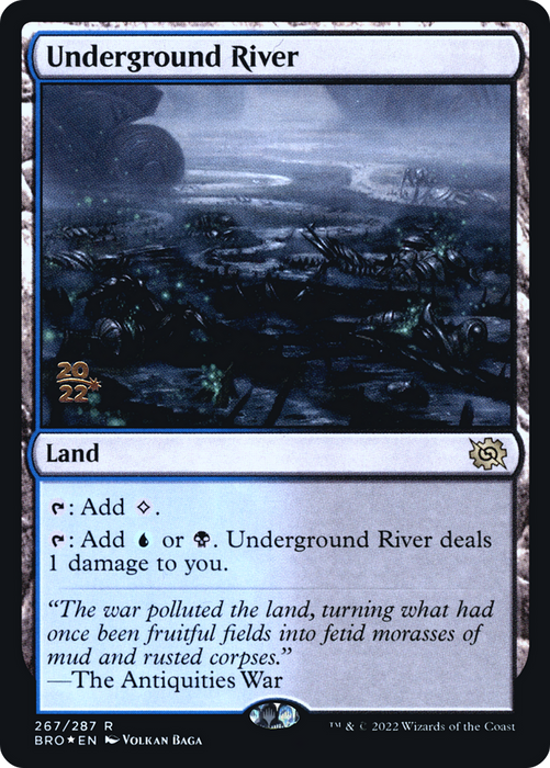 Underground River (PRE-267S) - rare - Foil