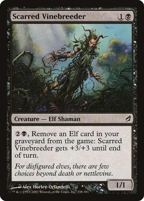 Scarred Vinebreeder (LRW-138) - common - Foil
