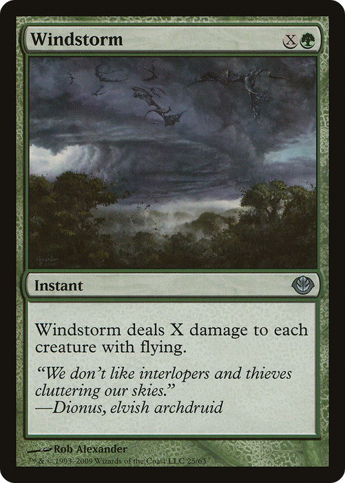 Windstorm (DDD-025) - uncommon