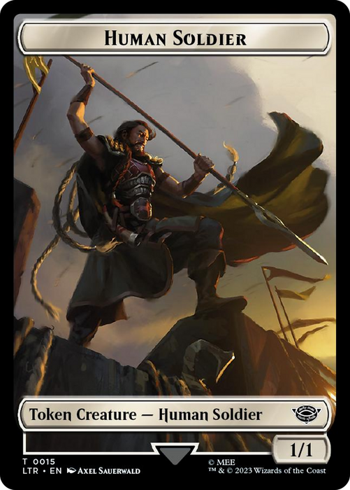 Human Soldier (TLTR-015) - common - Foil