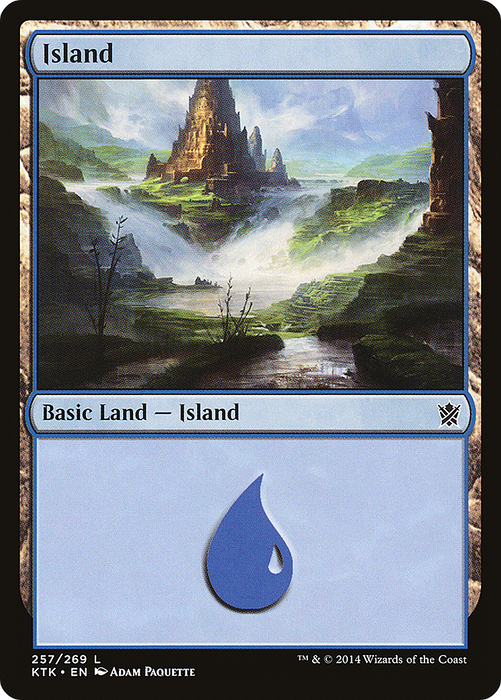Island (KTK-257) - common - Foil