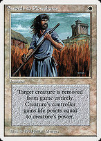 Swords to Plowshares (SUM-041) - uncommon