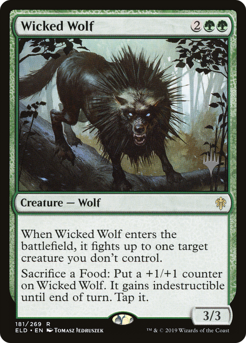 Wicked Wolf (PPELD-181P) - rare